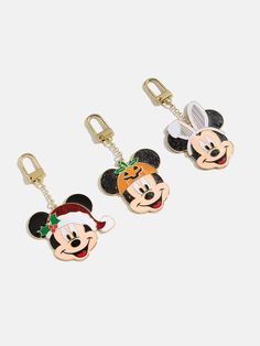 Our 12 Months of Disney 2D Bag Charm Set is the ultimate gift for the Disney fan in your life. Make all of their dreams come true with this beautifully boxed set featuring twelve unique Mickey Mouse 2D bag charms. Each charm represents one month, featuring a specific theme. From St. Patrick's Day for March to Halloween for October, there's one for every occasion and season. These bag charms will only be available exclusively in this set, so make sure to scoop up yours. This is an officially licensed Disney product. 2d Bags, Disney Keychain, Disney Handbags, Disney Addict, Bag Charms, Disney Fan, Boxed Set, Handbag Charms, The Ultimate Gift