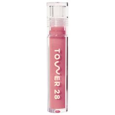 Clean ShineOn Jelly Lip Gloss - Tower 28 Beauty | Sephora Tower 28 Beauty, Tower 28, Lip Jelly, Melt Cosmetics, Shiny Lips, Raspberry Seeds, Bare Lip, Raspberry Seed Oil, Apricot Oil