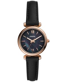 in stock Black Leather Watch, Fossil Watch, Stil Elegant, Fossil Watches, Analog Watch, Skagen, Women's Watch, Black Watch, Watches Jewelry