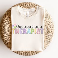 Occupational Therapy Shirts, Pediatric Occupational Therapy, Occupational Therapist, Mock Ups, Occupational Therapy, Computer Monitors, Size Charts