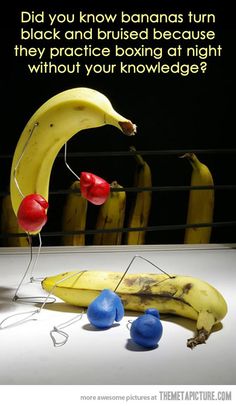 bananas and cherries are arranged in the shape of a banana peel