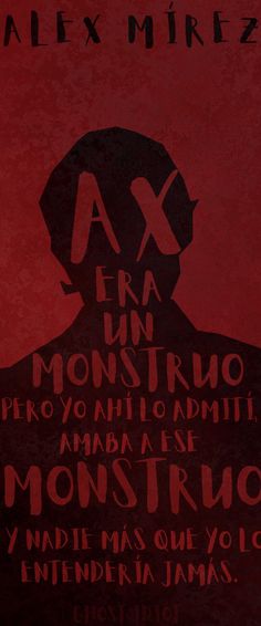 the poster for alex mirrez's film, in spanish