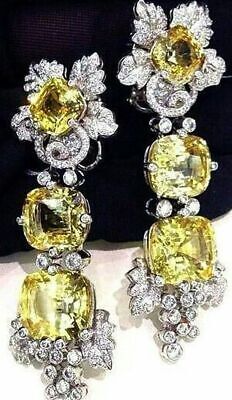 Fabulous Jewelry, Sapphire Jewelry, Picture This, Fine Earrings, Yellow Sapphire, Gorgeous Jewelry, Yellow Diamond, Exquisite Jewelry, Bling Jewelry