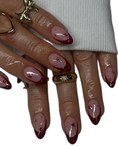 Dark Red Nails, Red Nails, Dark Red, Nail Inspo, Nails, Red