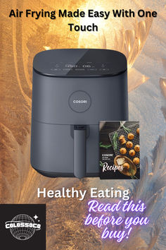 the air fryer made easy with one touch is ready to be used by customers