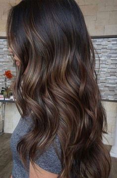 Gorgeous Hair Color, Hair Color Highlights, Balayage Brunette