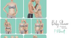 BABY SHOWER POSEPACK REMAKE (Patreon Early Access) Info: - 1 single pose - 4 couple poses - 2 group poses You'll need: -  Teleport... Gender Reveal Poses Sims 4, Sims 4 Baby Shower Poses, Sims 4 Baby Shower Cc, Single Pose, Group Poses