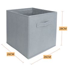 the size and measurements of a storage bin