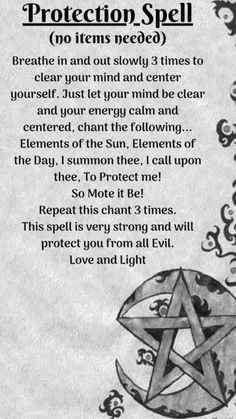 Witchcraft Spells For Beginners, Good Luck Spells, Spells For Beginners, Easy Spells, Protection Spell, Luck Spells