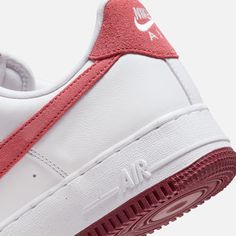 Style No. FQ7626-100 Color: White/Team Red/Dragon Red/Adobe Comfortable, durable and timeless—the AF1 is a fan favorite for a reason. Classic '80s construction pairs with bold details for style that tracks whether you're on the court or on the go. And a tempting treat, a special Valentine's Day colorway sweetens the look. Nike Air Force 1 '07 Women's Shoes. Nike Air Force 1 Desert Berry, Valentines Day Nike Air Force 1s, Nike Air Forces Valentines, Nike Air Valentines Day, Bruno Mars Concert, Red Puffer, Team Red, Concert Outfits, Valentine Special