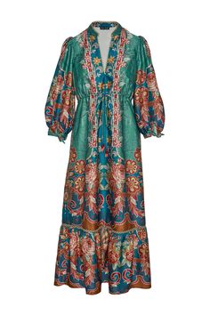 *100% soft poly *self tie waist with hand beaded tassels *side pockets *maxi length *unlined *machine wash, hang dry Dog Size Chart, Tie Sleeve, Resort Dresses, Beaded Tassels, Dresses Xs, Floral Prints, Pure Products