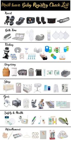 an image of various items that are labeled in the text above it, including baby cribs