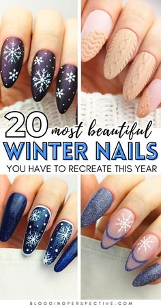 Get inspired with these winter nails that are perfect for any occasion! From winter nails 2024 to winter nails 2025, these winter nail designs feature bold winter nail art and creative snowflake nails. Perfect for December nails or February nails, these styles are everything. Check out these winter nail inspo and trendy nails on the blog now! Winter Nails Trends, Winter Nail Art Designs, Snow Nails, Nails Trends, Nails Now