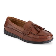 One of Dockers best selling loafers crafted with soft leathers. These classic tassel loafers are truly versatile dress casual shoes, and can be worn with jeans, khakis or casual slacks. Size: 12w. Color: antique brown. Gender: male. Age Group: adult. Pattern: Solid. Casual Brown Leather Tassel Loafers, Classic Spring Tassel Loafers With Plain Toe, Casual Brown Tassel Loafers With Leather Footbed, Casual Tassel Loafers With Wingtip For Fall, Casual Wingtip Tassel Loafers For Fall, Casual Brown Wingtip Tassel Loafers, Casual Slip-on Tassel Loafers With Leather Footbed, Casual Leather Tassel Loafers With Plain Toe, Casual Slip-on Tassel Loafers For Business