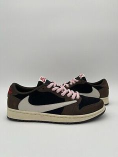 ad eBay - Sample Travis Scott Air Jordan 1 Low Mocha Unreleased Size 9 - Buy Now, click the link (eBay) Travis Scott Mocha Low, Travis Shoes, Sneaker Wallpaper, Jordan 1 Low Mocha, Side By Side Pictures, Jordan Travis Scott, Travis Scott Shoes, Travis Scott Low, Nike Travis Scott