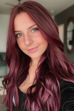 Elevate your hairstyle with the luxurious appeal of dark cherry. Our curated list of 25 shades combines both elegance and edge, perfect for making a fashion statement. Check out the link to see more and choose your new favorite hair color! Hair Shades, Your Hairstyle, Daily Look, Hair Colors, Elevate Your Style