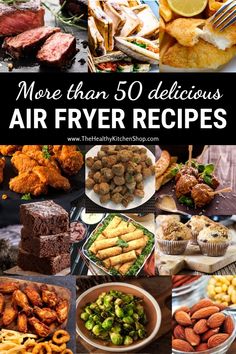 there are many different types of air fryer recipes