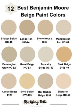 the best beige paint colors to use in your home or office, including neutrals and browns