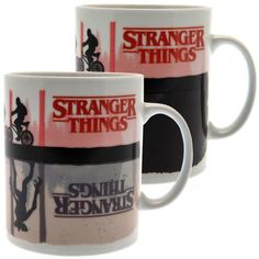 Stranger Things Heat Changing Mug - Excellent Pick Stranger Things Upside Down, Stranger Things Merch, Stranger Things Merchandise, My Christmas Wish List, Cardboard Display, Stranger Things 2, Wonder Woman Logo, Teen Fame Dr, Stranger Things 4