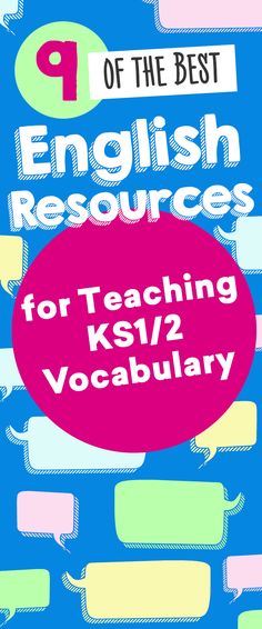 an image of a book cover with speech bubbles and the title 9 of the best english resources