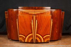 Photo of Art Deco Inlaid Commode Sideboard Cabinet Furniture Modernist Art Deco Bar Cabinet, Deco Sideboard, Deco Bar, Art Deco Sideboard, Art Nouveau Furniture, Art Deco Bar, Art Deco Cabinet