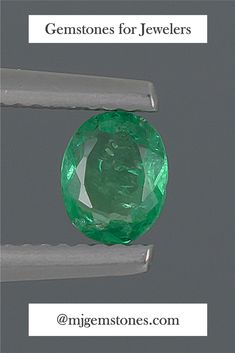 ◊ Natural Emerald Loose Gemstone ◊ Weight: 0.48ct ◊ Cut: Oval Shape ◊ Color: Green ◊ Clarity: Slightly Included (See Below) ◊ Measurement: 6.11×4.92×2.39mm ◊ Treatment: Oiled ◊ Mineral: Beryl ◊ Birthstone: May ◊ Stock No. 20061 Necklace Design, Custom Necklace