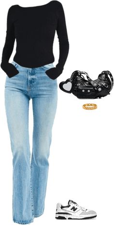 Outfight Ideas, Tops Outfit Aesthetic, Basic Girl Aesthetic Outfit, Mode Old School, Closet Basics, Glamouröse Outfits, Mode Zara, Skandinavian Fashion, Uni Outfits