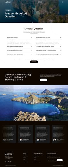 Matour â€?Tour & Travel Agency Elementor Template Kit Unique Themes, Travel Ad, Website Inspiration, Travel Agency, Landing Page, Template Design