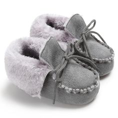 * Soft Feeling & Cozy Comfortable * Package Included: 1 Shoes * Upper Fabric & Material: Artificial Suede * Imported Best Sales Baby Unisex Solid Warm Snow Boots Children Wholesale Shoes,which is ideal to wear it in .Fashionable high quality organic and affordable clothes Baby Unisex Solid Warm Snow Boots Children Wholesale Shoes that will always catch the attention of people.Baby Unisex Solid Warm Snow Boots Children Wholesale Shoes are very comfortable to wear and the material is easy to clean Snow Shoe, Fleece Boots, Comfortable Walking Shoes, Warm Snow Boots, Gray Shoes, Baby Unisex, Shoes For Kids, Baby Moccasins, Moccasins Shoes