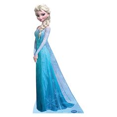 SNOW QUEEN ELSA Frozen Lifesize Cardboard Cutout Standup Standee - Front Elsa Cake Topper Printable, Elsa Printable, Elsa Disney Princess, Frozen Elsa Cake Topper, Tags Frozen, Elsa Cake Toppers, Princes Disney, Elsa Cake Frozen, Frozen Images