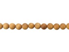 6mm Round Light Brown Sandalwood Scented Mala Bead Strand Mint Fashion, Sandalwood Scent, Gold Caps, Crimp Beads, Round Light, Yoga Jewelry, Mala Beads, Matching Necklaces, Bead Strand