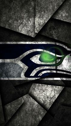 the seattle football team logo is shown in this artistic photo taken on november 29, 2012