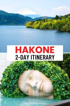 a collage of places in Hakone Tokyo Day Trips, Japan Hot Springs, Japan Onsen, Hakone Japan, Onsen Japan, Japan Travel Destinations, 2 Days Trip, Day Trips From Tokyo, Cherry Blossom Japan