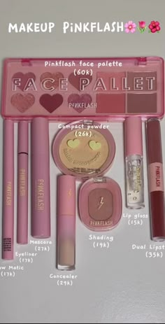 Pinkflash is the best product makeup Pink Flash Makeup, Pink Flash Eyeshadow, Pinkflash Makeup, Makeup Recommendations, Makeup Cantik, Alat Makeup