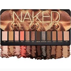 New! Urban Decay Naked Reloaded Palette Full Size Soft Glam Smokey Eye Makeup, Soft Glam Smokey Eye, Glam Smokey Eye Makeup, Urban Decay Eyeshadow Palette, Birthday Freebies, Nude Palette, Urban Decay Eyeshadow