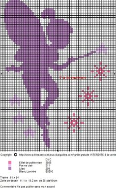 a cross stitch pattern with the shape of a heart