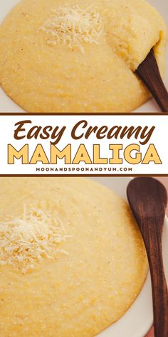 This Easy Creamy Mamaliga recipe is the perfect weeknight dinner idea! With Romanian Polenta, cornmeal, butter, and grated cheese, it’s a quick and comforting dish. Try this comfort food tonight and enjoy!