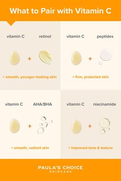 Vitamin C Niacinamide, Vitamin C And Retinol Routine, Peptides And Retinol, Vitamin C Skincare Routine, Vitamin C Benefits Skincare, Skin Care Routine Vitamin C, Vitamin C Routine, Vitamin C And Retinol, Vitamin C For Skin