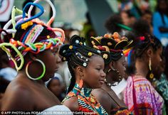 Presents For Girls, Afro Punk, African Diaspora, Hair Images, African Braids, Afro Hairstyles, Hair Dos, Kids Hairstyles