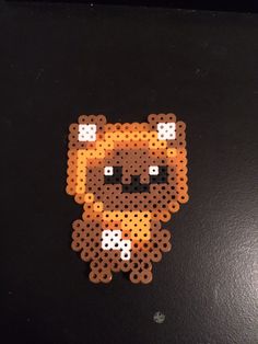 an animal made out of perler beads