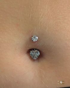 We upgraded our lovely client's healed Floating Navel Piercing with this sparkly heart jewellery 💎🤍 Find Ireland's largest collection of Fine Jewellery in-store at 7 D'Olier Street or online at our webstore, link in bio! Floating Navel Piercing, Floating Navel, Curated Ears, Navel Piercing Jewelry, Heart Jewellery, Button Piercing