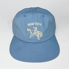 NY Rodeo Cap Tv Dads, Hat Making, Ice Blue, Snapback Hats, Made In The Usa, Rodeo, 3 Weeks, The Wild, Adjustable Straps