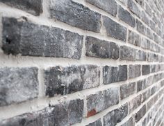 a brick wall that is made out of bricks