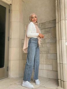 Modest Hijab, Looks Jeans, Mode Turban