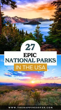 27 Epic National Parks in the USA National Parks In The Us, Best National Parks, Hiking National Parks, National Park Road Trip, National Parks Usa, National Parks Trip, Us National Parks, Summer Fun, National Park