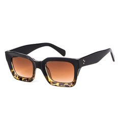 Oceanside Shades - Retro Square Designer Sunglasses Unique Facial Features, Transparent Sunglasses, Fashionable Sunglasses, Cycling Sunglasses, Retro Cats, Long Faces, Facial Features, Square Faces, Oval Faces