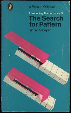 the cover of a book with two pieces of pink paper on top of each other