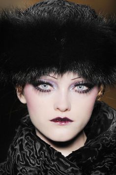 Vlada Roslyakova, Runway Makeup, Doll Makeup