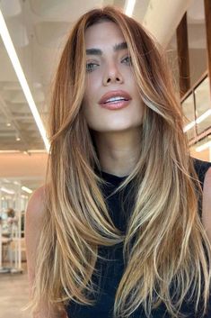 Long Hair Highlights, Straight Hair Cuts, Long Straight Hair, Long Blonde Hair, Long Hair Cuts