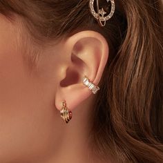 Wanderlust + Co | Affordable Luxe Jewelry | New Arrivals Wanderlust And Co, Luxe Jewelry, Fine Jewels, Huggie Earrings, Gold Drop Earrings, Intricate Design, Huggies Earrings, Jewelry Plate, Gold Vermeil